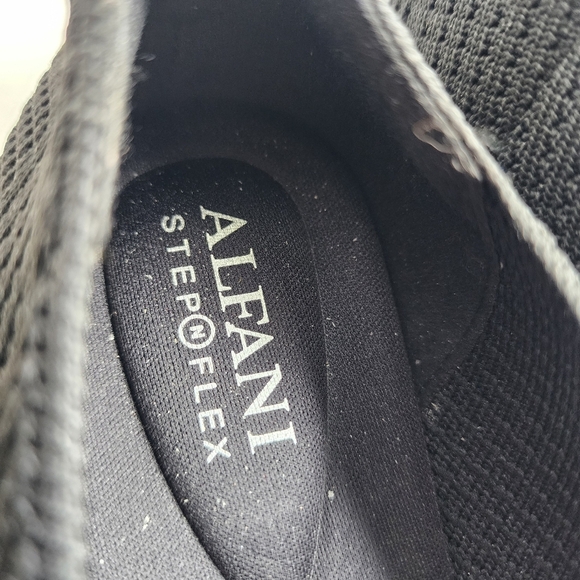 Alfani Womens Flats Black Knit Step N Flex Poppy Pointed Toe Ballet Sz 7.5 M - Picture 4 of 8